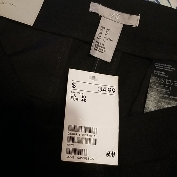 H&M Black Suit Trousers *HOST PICK* - Picture 5 of 9